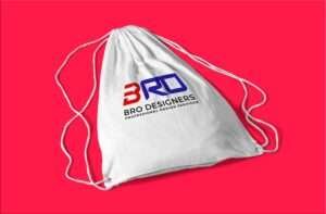 Free Drawstring Bag Mockup Download