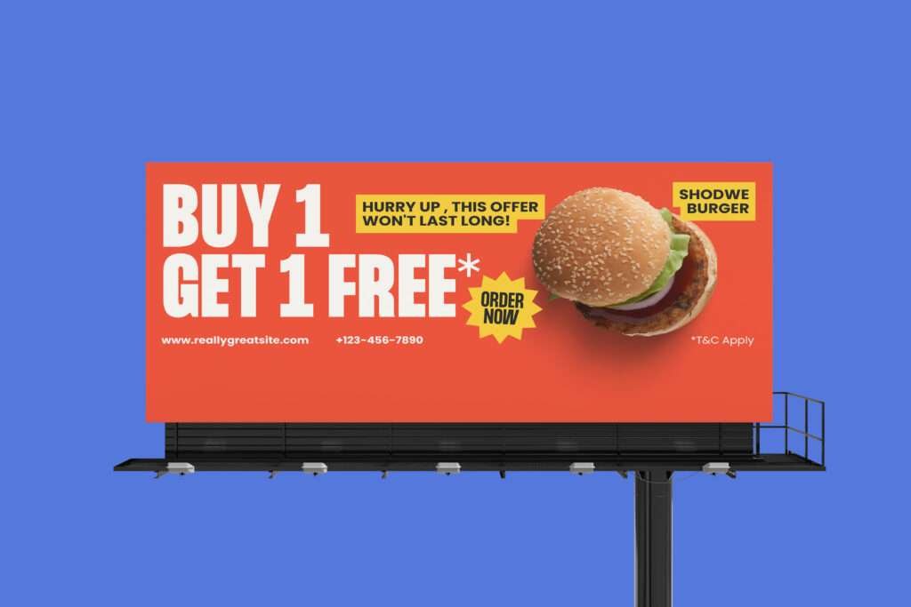 Free billboard Mockup Download