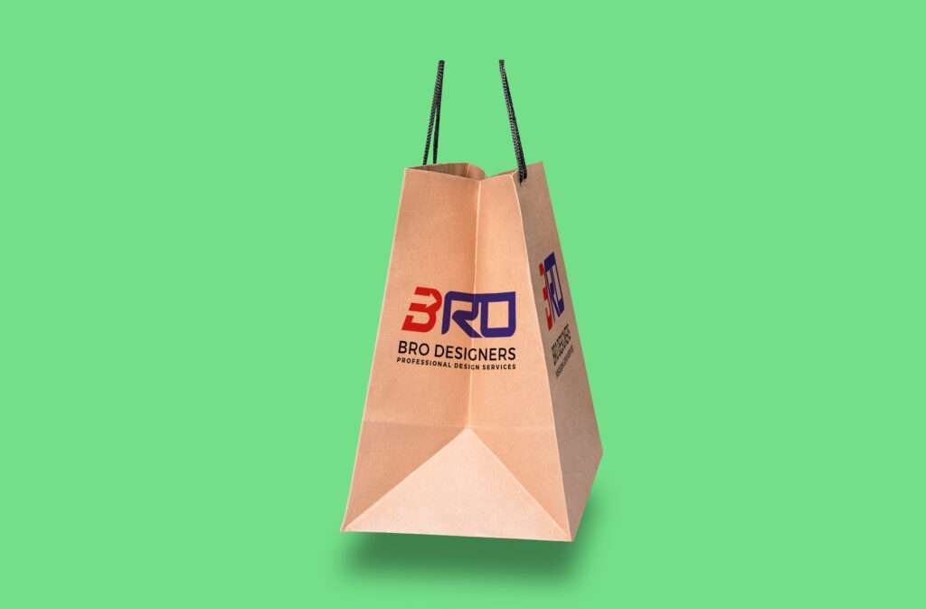 Free Shopping Bag Mockup Download